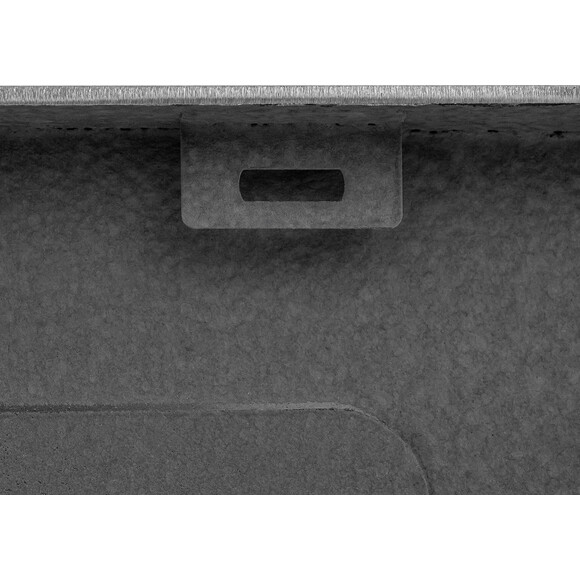 Кухонна мийка із змішувачем Kroner KRS6050HMPVDGRP03393BLKSP026 (60x50 см, 3.0/1.0 мм, з коландером, дозатором та сифоном), фото , изображение 7