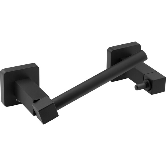 Держатель для туалетной бумаги Kroner KRP Graz-SCH61907 (черный матовый), Цвет производителя: черный матовый, фото 2