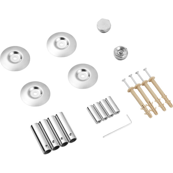 Водяной полотенцесушитель Kroner KRP Diva DV-WT60x50-5 (500x600), Доступные размеры: 500 x 600, фото 4