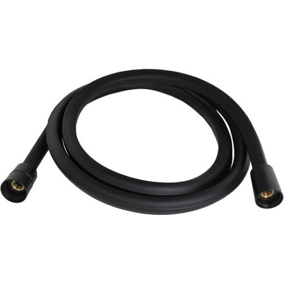 Смеситель для ванны Qtap Slavonice Black Matt QTSLA259BLM4591848027 (черный матовый, с лейкой и шлангом), фото 8