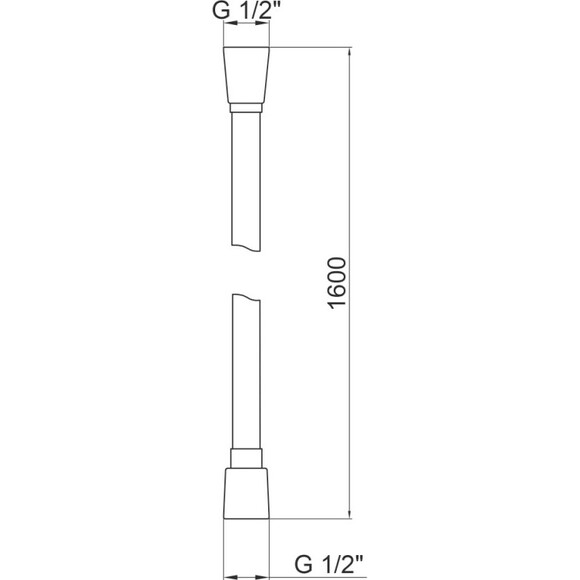 Смеситель для ванны Qtap Slavonice Black Matt QTSLA259BLM4591848027 (черный матовый, с лейкой и шлангом), фото 19