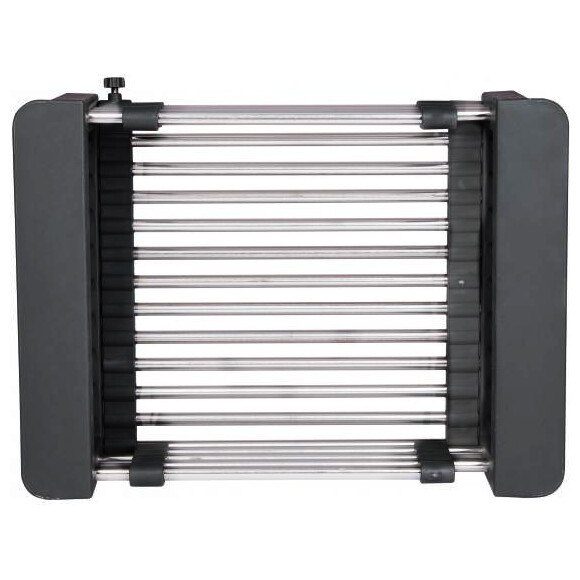 Мийка для кухні Lidz Handmade H7849BR Brushed Black PVD LDH7849BRPVD4362547531 (78x49 см, брошована чорна, 3.0/1.0 мм, з кошиком, сифоном та дозатором), Доступні розміри: 78 x 49 R, Колір виробника: фарбований чорний, Тип поверхні: brash (брашированная, матовая), фото , изображение 12