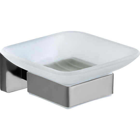 Мыльница VBI Mars Nickel VBI-040105NI (никель, настенная), Цвет производителя: никель, фото 