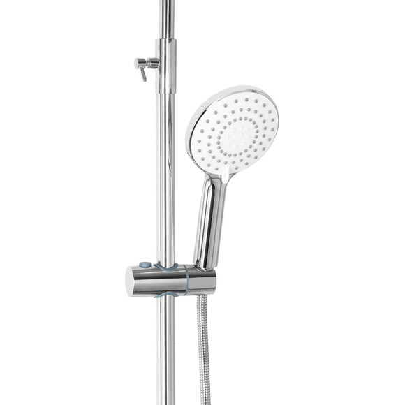 Комплект 2 в 1 LLSC9090SATMIDFR2SET48316: душевая кабина 90x90 см Lidz Latwa SC90x90.SAT.MID.FR с поддоном Kapielka ST90x90x26 + душевая система Lidz Latwa 1030 White/Chrome LDLAT1030WHI45427, фото 14
