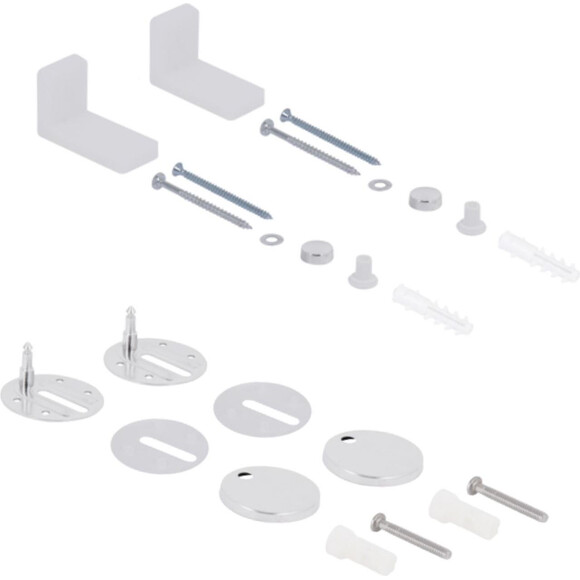 Безободковый унитаз-компакт Qtap Robin New Ultra Quiet QT13226083AW (воронкообразный, с сиденьем), Цвет производителя: белый глянец, фото 9