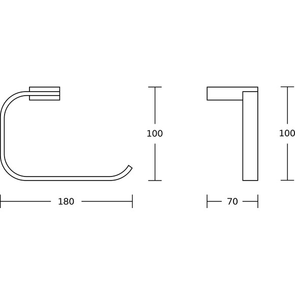 Держатель для туалетной бумаги VBI Neptune Black VBI-040511BL (черный), Цвет производителя: черный, фото 2