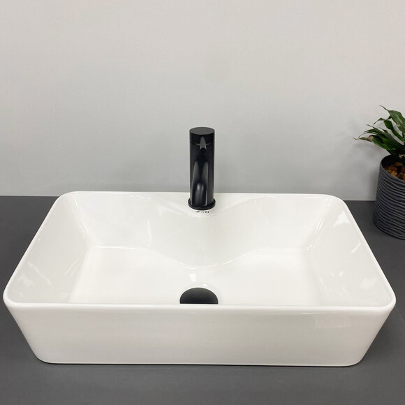 Умывальник VBI Forli L White VBI-011103 (55x30 см, белый глянцевый), фото 3