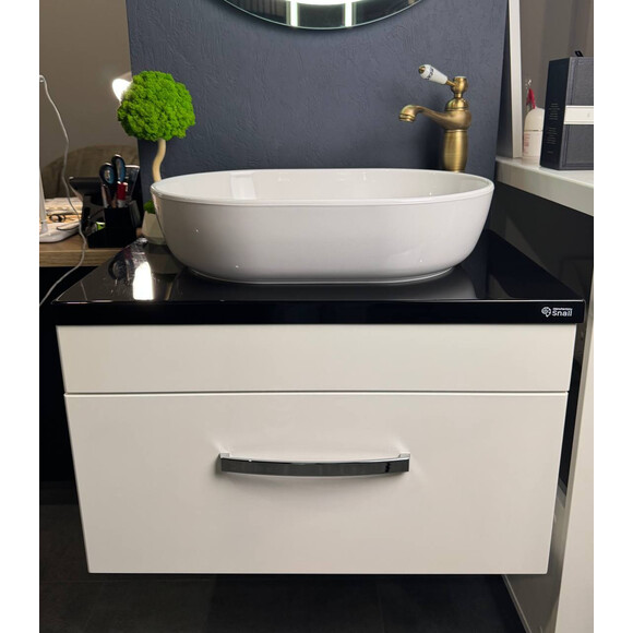 Умывальник Snail Персия 175A100 (54x38 см, чаша), Цвет производителя: белый глянец, фото 3