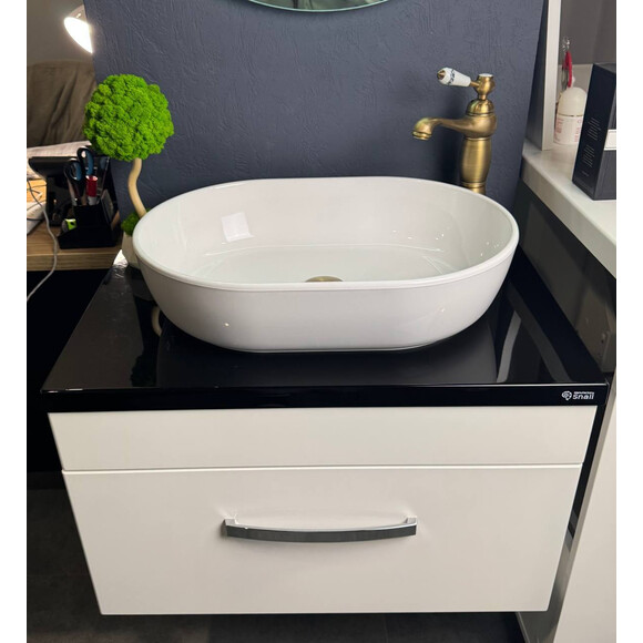 Умывальник Snail Персия 175A100 (54x38 см, чаша), Цвет производителя: белый глянец, фото 2