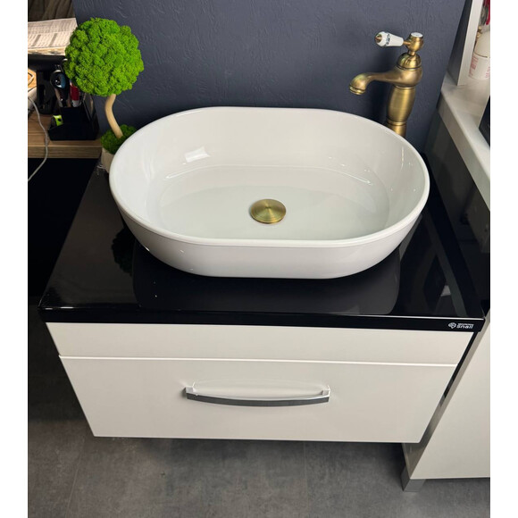 Умывальник Snail Персия 175A100 (54x38 см, чаша), Цвет производителя: белый глянец, фото 5