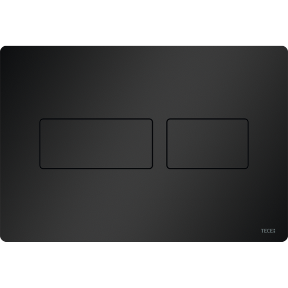 Клавіша змиву Tece Solid 9240416 (чорна матова), Колір виробника: чорний матовий, фото 