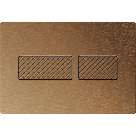 Клавіша змиву Tece Solid 9240435 (бронза матова), Колір виробника: бронза, фото 