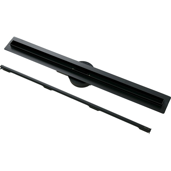 Душовий трап VBI Fort Slim 80 Black VBI-060208BL (80 см, чорний), Колір виробника: чорний, Доступні розміри: 80, фото , изображение 2