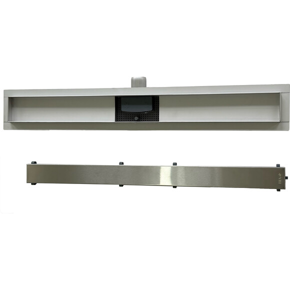 Душовий трап VBI Kent 80 Chrome VBI-060308CH (80 см, хром), Колір виробника: хром, Доступні розміри: 80, фото , изображение 2