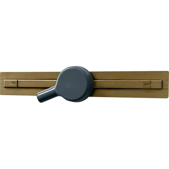 Душовий трап VBI Fort Slim 80 Gold VBI-060208GL (80 см, золото), Колір виробника: золото, Доступні розміри: 80, фото , изображение 3