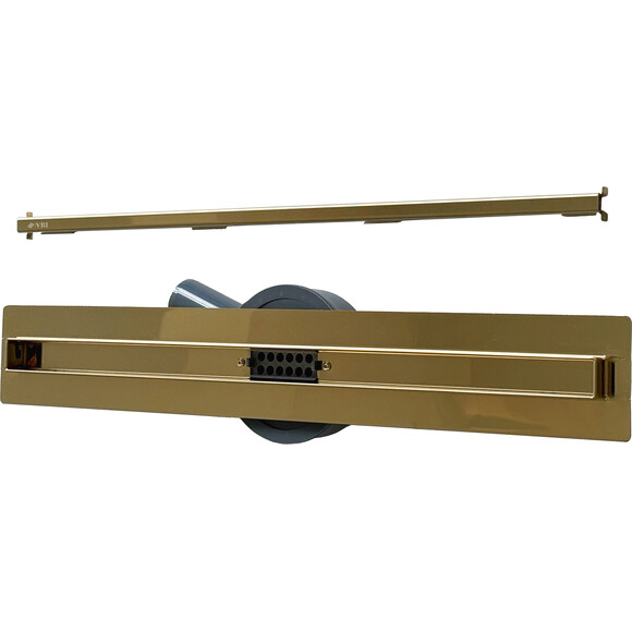 Душовий трап VBI Fort Slim 90 Gold VBI-060209GL (90 см, золото), Колір виробника: золото, Доступні розміри: 90, фото , изображение 2