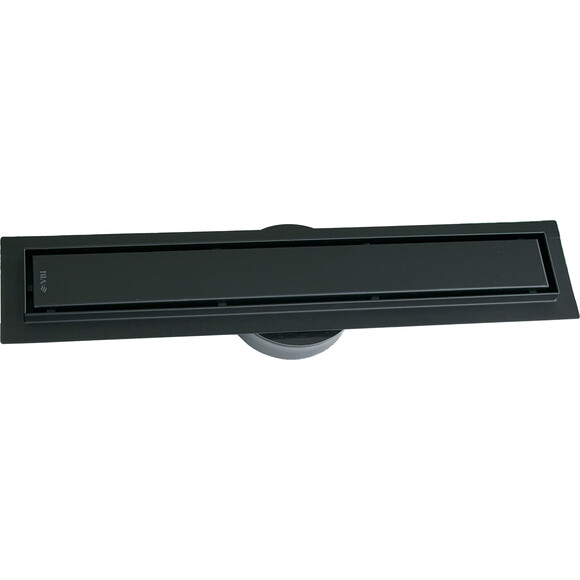 Душовий трап VBI Fort 100 Black VBI-060110BL (100 см, чорний), Колір виробника: чорний, Доступні розміри: 100, фото 