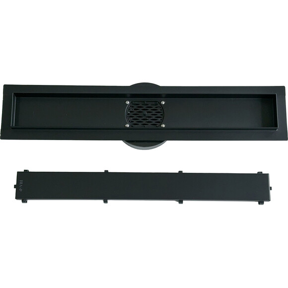 Душовий трап VBI Fort 100 Black VBI-060110BL (100 см, чорний), Колір виробника: чорний, Доступні розміри: 100, фото , изображение 2