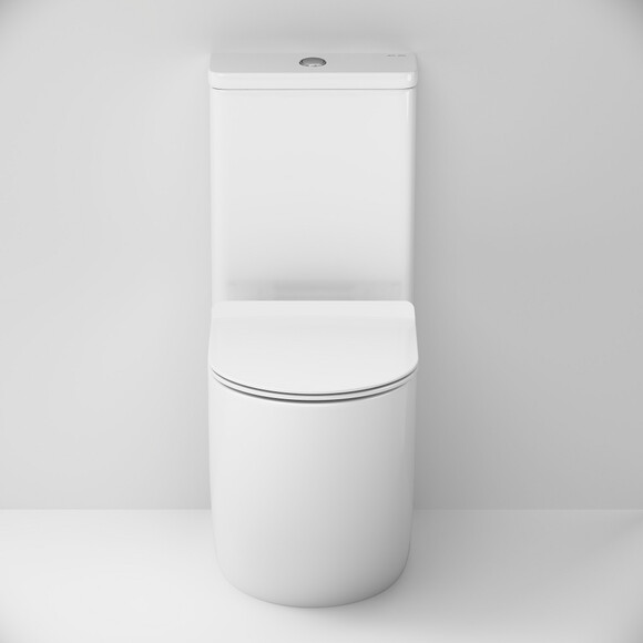 Безобідковий унітаз-компакт Am.Pm Like AquaSpin CLA8600SC (воронкоподібний, з сидінням), фото , изображение 7