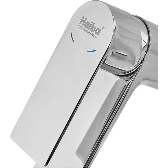 Смеситель для умывальника Haiba Alex 001 SH HB3977 (с гигиеническим душем), фото 5