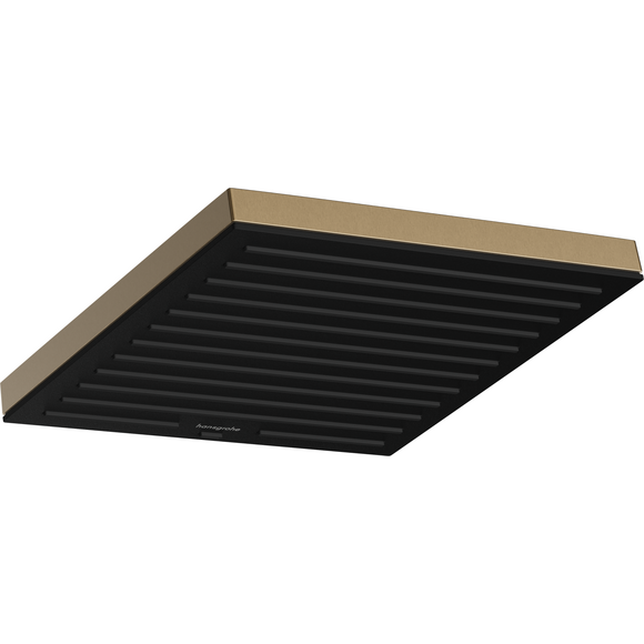 Верхний душ Hansgrohe Pulsify E 1jet EcoSmart Brushed Bronze 24331140 (брашированная бронза), Цвет производителя: брашированная бронза, фото 