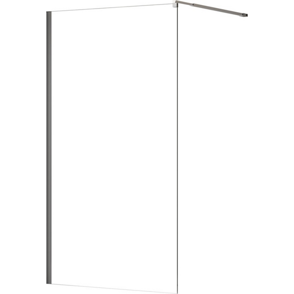 Душевая стенка Domospa by Ravak Walk-In Domospa-100 (RKUC500015, 100 см, стекло прозрачное, профиль хром), Доступные размеры: 100, фото 