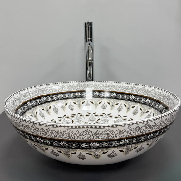 Умивальник VBI Arcile Grey VBI-016103 (40 см, сірий, чаша), Доступні розміри: 40 x 40, Колір виробника: сірий, фото , изображение 2