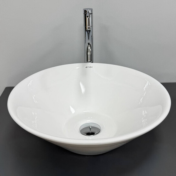 Умивальник VBI Coffa White VBI-012623 (42 см, чаша), фото , изображение 3