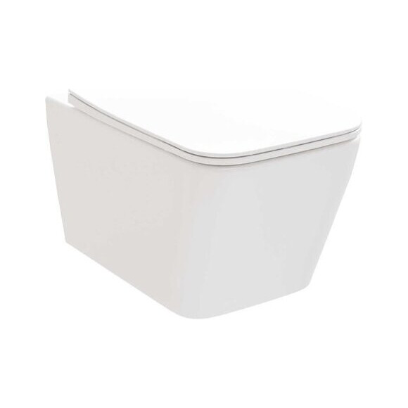 Безободковый подвесной унитаз Ravak Solar RimOff X01928 (c сиденьем), фото 