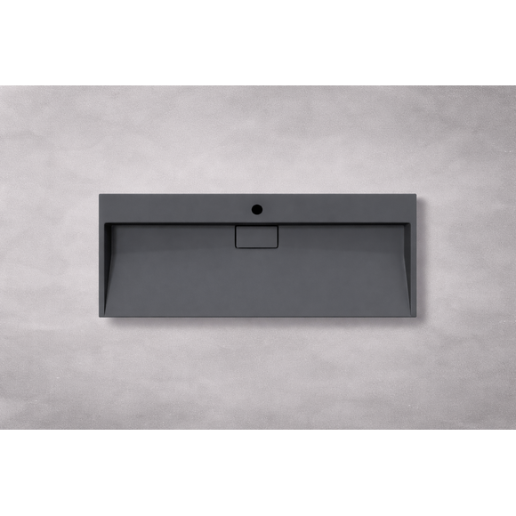 Умывальник VBI Este 120 Black 1/O VBI-019928 (120x46 см, черный матовый), Доступные размеры: 120 x 46, Цвет производителя: черный матовый 1/о, фото 5