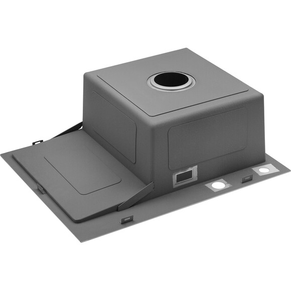 Кухонна мийка зі змішувачем Kroner KRG6350RHMC031GRASP016 (63x50 см, 3.0/1.0 мм, з коландером, дозатором та сифоном), фото , изображение 8