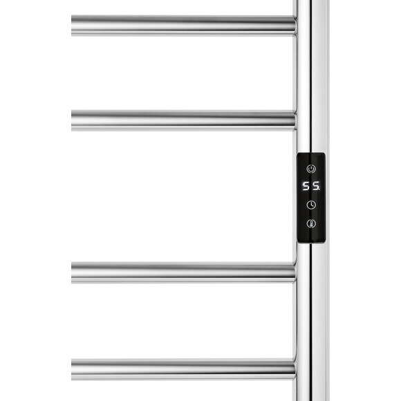 Электрический полотенцесушитель Kroner KRP Hitze-Stets CHR8753-10T (530x865, правый, сенсорный, с таймером), фото 3