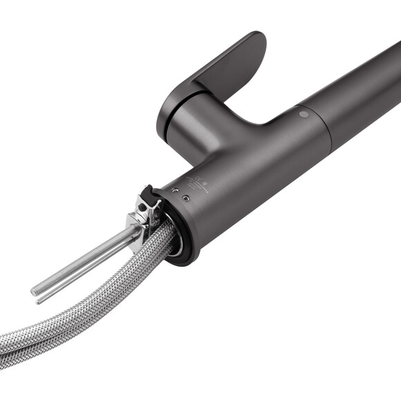 Смеситель для кухни Kroner Element 211512A-5301 (графит), Цвет производителя: графит, фото 6