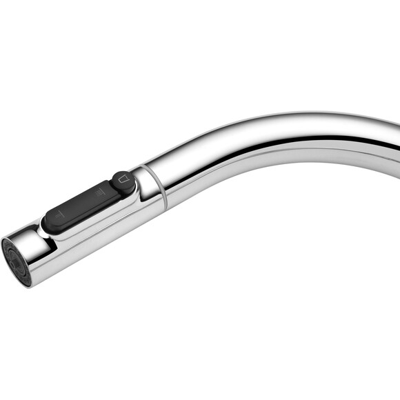 Смеситель для кухни Kroner Element 211569-0101 (хром, с выдвижной лейкой и подключением питьевой воды), Цвет производителя: хром, фото 8