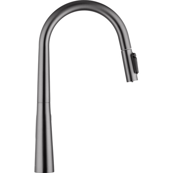 Смеситель для кухни Kroner Element 211569-5301 (графит, с выдвижной лейкой и подключением питьевой воды), Цвет производителя: графит, фото 6