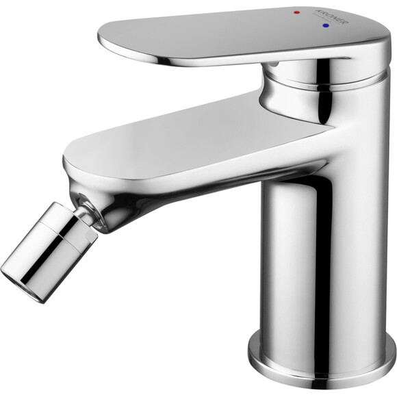 Змішувач для біде Kroner Element 211210-0101 (хром), Колір виробника: хром, фото , изображение 4