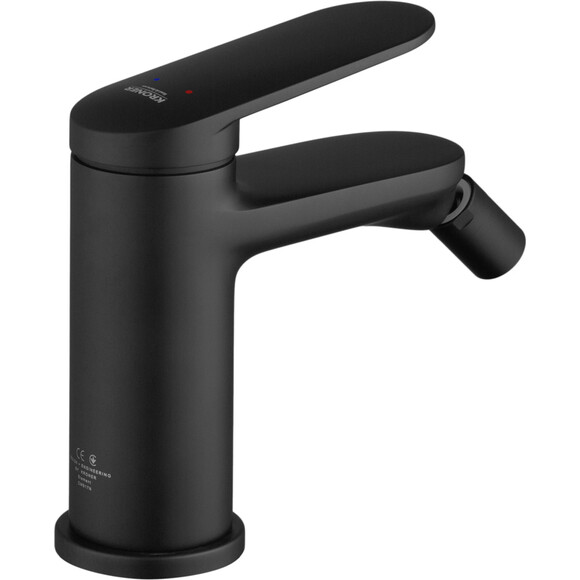 Смеситель для биде Kroner Element 211210-3801 (черный матовый), Цвет производителя: черный матовый, фото 3