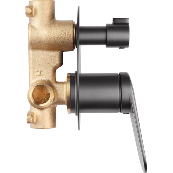 Душевая система Kroner Element 211335B-5301 (графит, скрытого монтажа), Цвет производителя: графит, фото 3