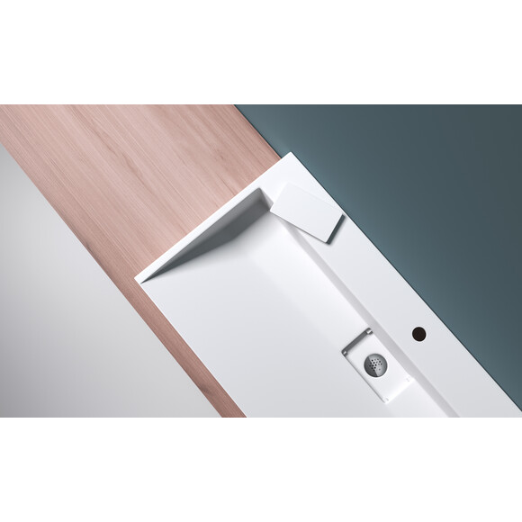 Умивальник VBI Este 90 White 1/O VBI-019917 (90x46 см, білий глянсовий), Доступні розміри: 90 x 46, Колір виробника: білий глянець 1/о, фото , изображение 3