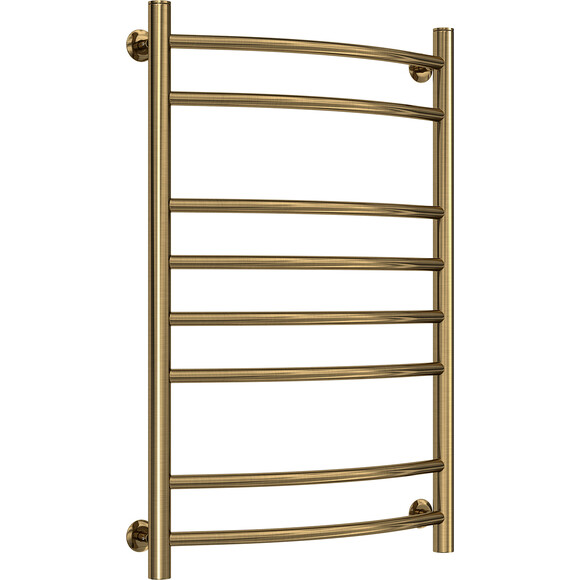 Водяной полотенцесушитель Navin Камелия 00-507030-5080 (500x800, бронза), Доступные размеры: 500 x 800, Цвет производителя: бронза, Подключение полотенцесушителя: нижнее, фото 3