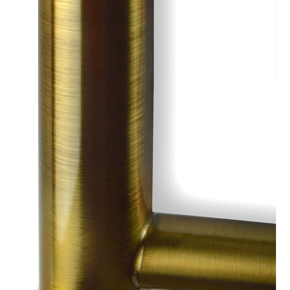 Водяной полотенцесушитель Navin Камелия 00-507030-5080 (500x800, бронза), Доступные размеры: 500 x 800, Цвет производителя: бронза, Подключение полотенцесушителя: нижнее, фото 4