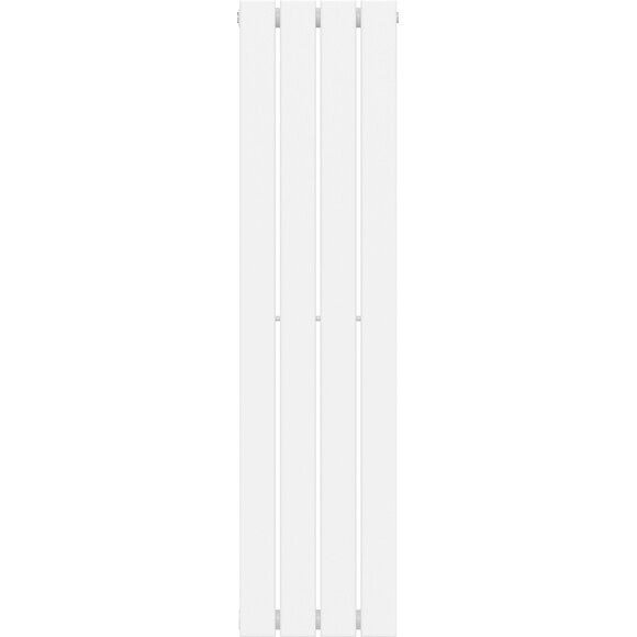 Вертикальный радиатор Navin Largo White 02-144062-3012 (30x120, белый глянцевый), Доступные размеры: 30 x 120, Цвет производителя: белый глянец, фото 