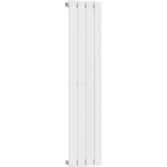 Вертикальный радиатор Navin Largo White 02-144062-3012 (30x120, белый глянцевый), Доступные размеры: 30 x 120, Цвет производителя: белый глянец, фото 3