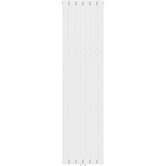 Вертикальний радіатор Navin Largo Double White 02-144163-4518 (45x180, білий глянсовий), Колір виробника: білий глянець, фото 