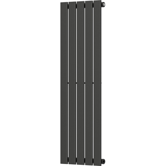 Вертикальный радиатор Navin Largo Black Matt 02-244062-3712 (37x120, черный муар), Доступные размеры: 37 x 120, Цвет производителя: черный муар, фото 4