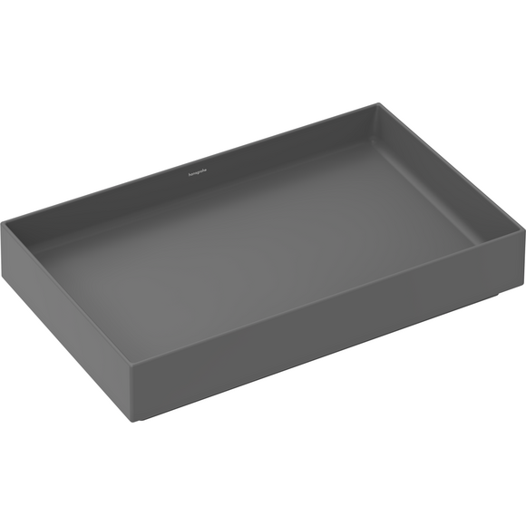 Умивальник Hansgrohe Xuniva Evo E 60326760 (65x40 см, сірий матовий), Колір виробника: сірий матовий, фото 