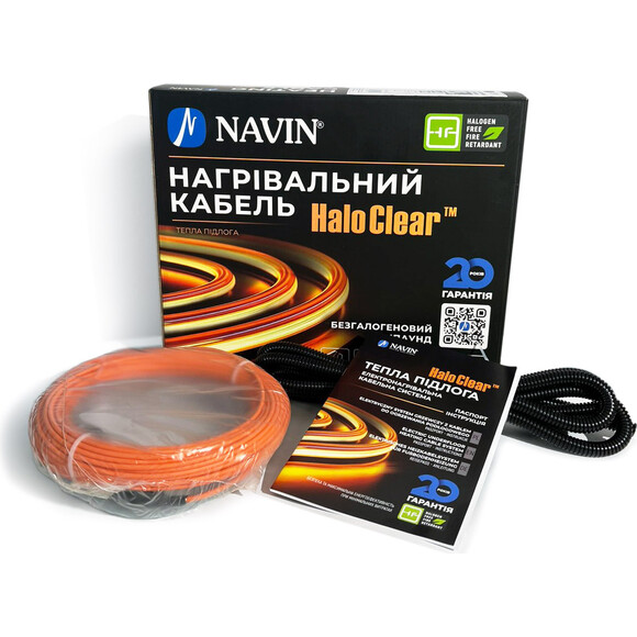 Нагревательный кабель Navin HaloClear 18/520 40-000028-0520 (520 Вт, с площадью укладки 2.9 - 3.5 м²), Мощность: 520, фото 2