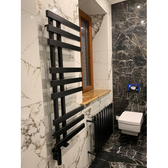 Электрический полотенцесушитель Genesis Aqua Magnum GA-1305 (500x1000, черный матовый, белый, графит), Доступные размеры: 500 x 1000, фото 2