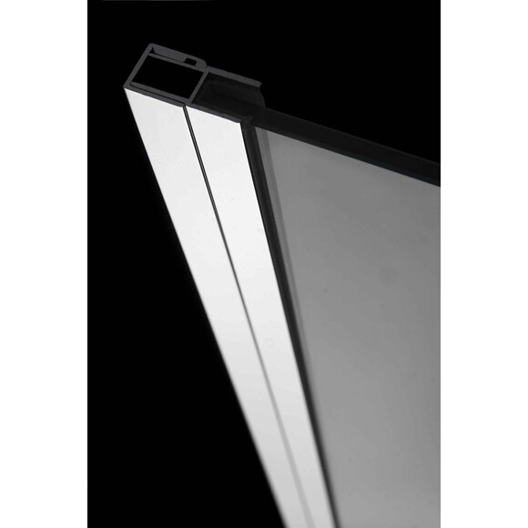 Душевые двери Radaway Carena DWJ Chrome DWB 134332-01-01NR (120 см, стекло прозрачное, петли хром, правые), Доступные размеры: 120 R, Цвет производителя: хром, Расположение проема (входа): справа, фото 4