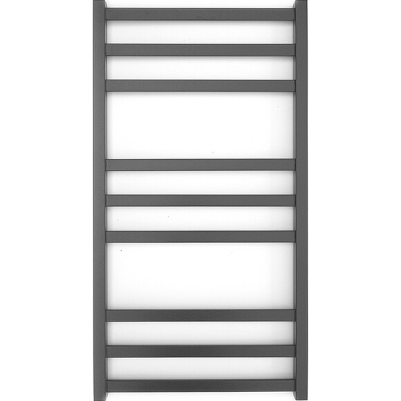 Водяна рушникосушарка Genesis Aqua Tristar GA-1101 (530x800, чорний матовий, білий, графіт), Доступні розміри: 530 x 800, Підключення рушникосушарки: нижнє, фото 